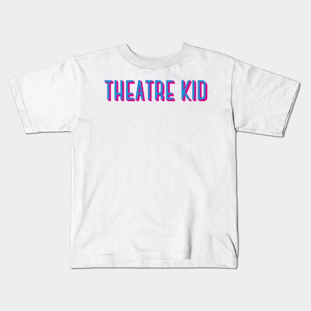 Theatre kid waitress Kids T-Shirt by taylor-lang